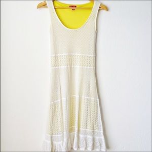 ELLE Sleeveless Crochet Dress
